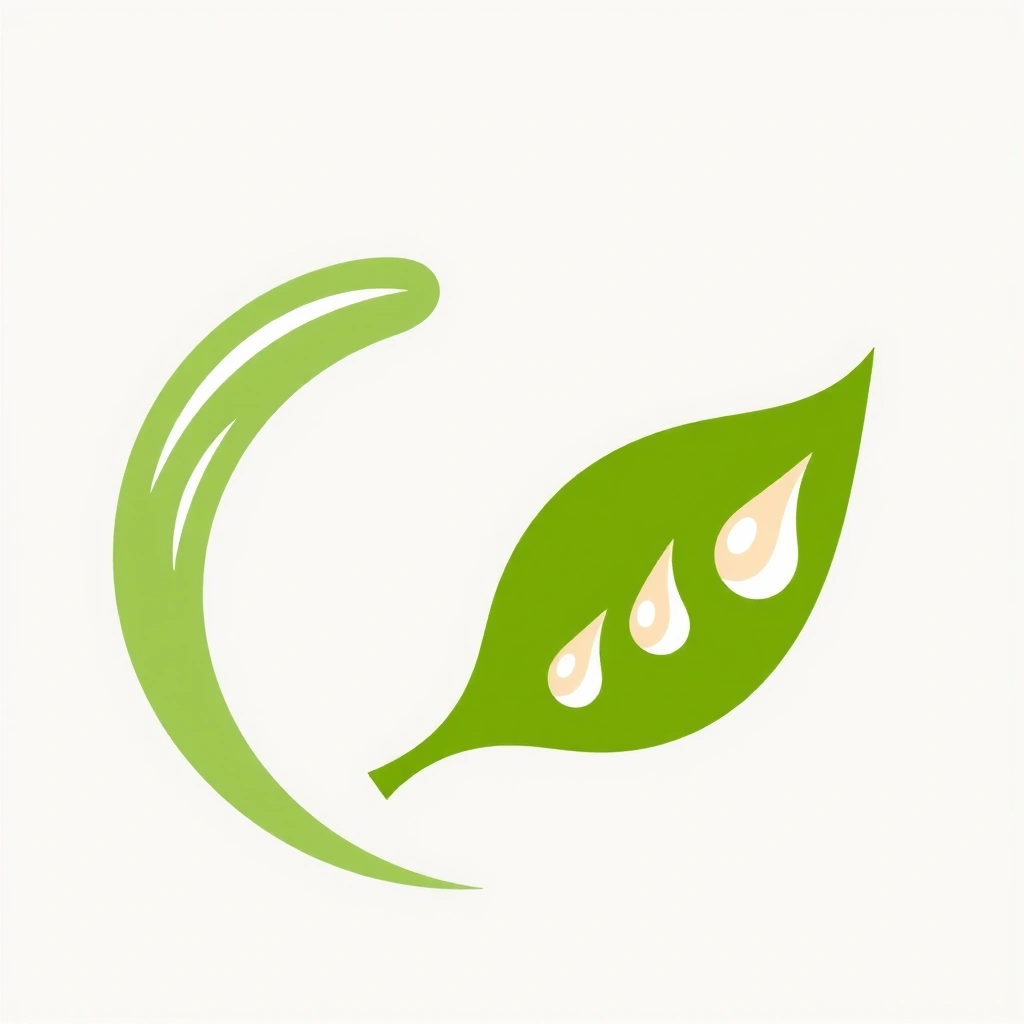 Abstract icon for moisturizing cream